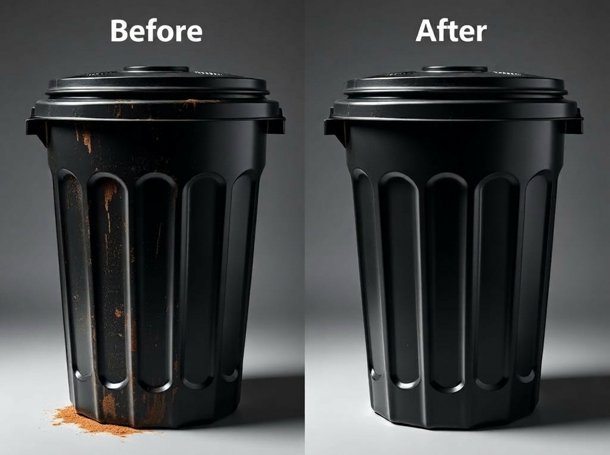 Dirty bin → fresh bin
